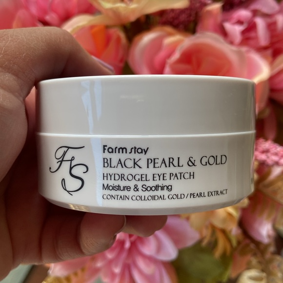 Black pearl & gold hydrogel eye patch 60 sheets - Picture 2 of 4